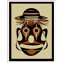 image of a smiling Jolly Daubs Clown