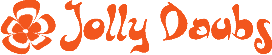 The floral logo of the Jolly Daubs.