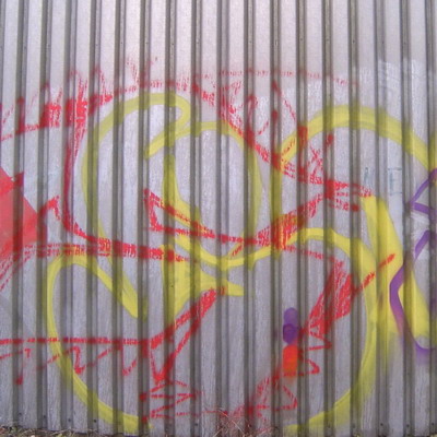 Graffiti and street art from a photo tour in Bremen including colourful sprayed tags and top-to-bottoms.