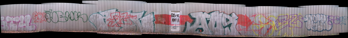 Graffiti and street art from a photo tour in Bremen including colourful sprayed tags and top-to-bottoms.