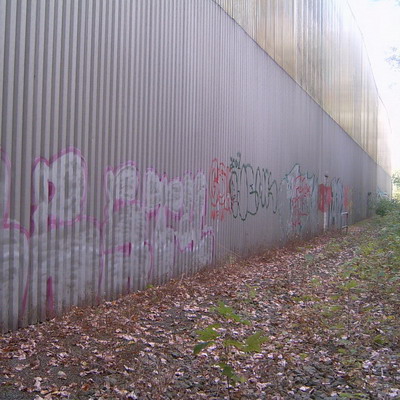 Graffiti and street art from a photo tour in Bremen including colourful sprayed tags and top-to-bottoms.