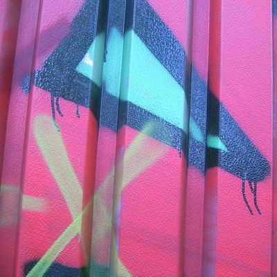 Graffiti and street art from a photo tour in Bremen including colourful sprayed tags and top-to-bottoms.
