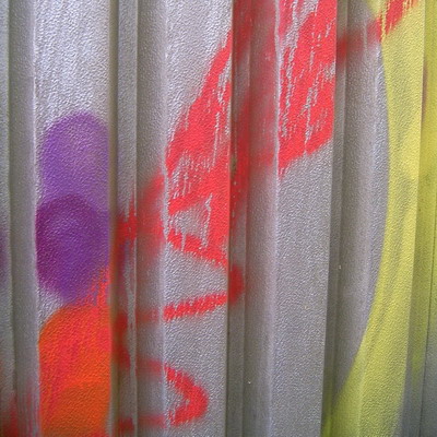 Graffiti and street art from a photo tour in Bremen including colourful sprayed tags and top-to-bottoms.