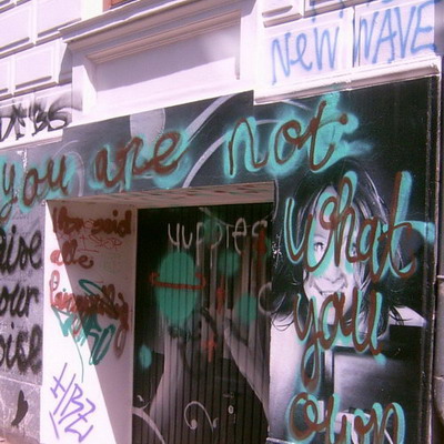 Graffiti and street art from a photo tour in Bremen including colourful sprayed tags and top-to-bottoms.