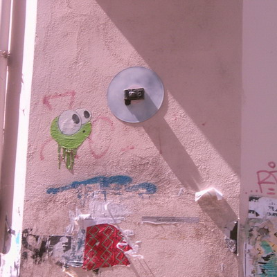 Graffiti and street art from a photo tour in Bremen including colourful sprayed tags and top-to-bottoms.