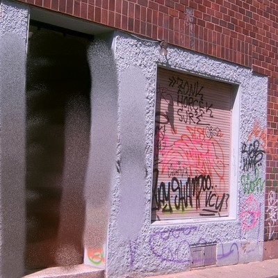 Graffiti and street art from a photo tour in Bremen including colourful sprayed tags and top-to-bottoms.