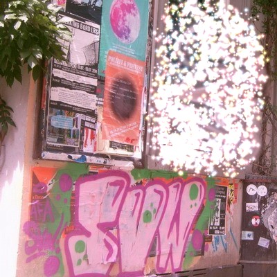 Graffiti and street art from a photo tour in Bremen including colourful sprayed tags and top-to-bottoms.