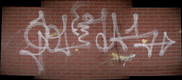 Graffiti and street art from a photo tour in Bremen including colourful sprayed tags and top-to-bottoms.