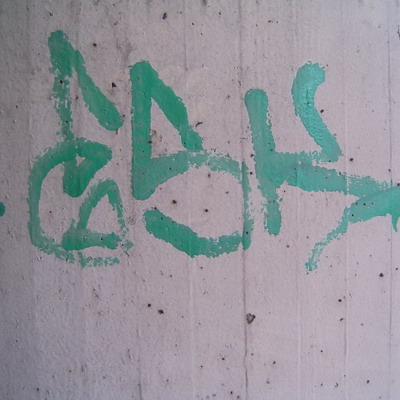 Graffiti and street art from a photo tour in Bremen including colourful sprayed tags and top-to-bottoms.