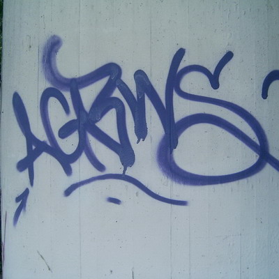 Graffiti and street art from a photo tour in Bremen including colourful sprayed tags and top-to-bottoms.