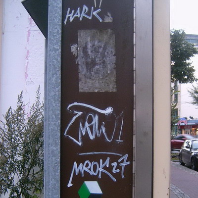 Graffiti and street art from a photo tour in Bremen including colourful sprayed tags and top-to-bottoms.