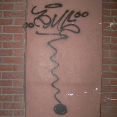 Graffiti and street art from a photo tour in Bremen including colourful sprayed tags and top-to-bottoms.