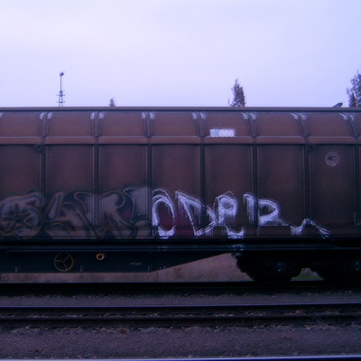 Graffiti and street art from a photo tour in Bremen including colourful sprayed tags and top-to-bottoms.