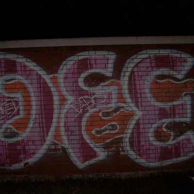 Graffiti and street art from a photo tour in Bremen including colourful sprayed tags and top-to-bottoms.
