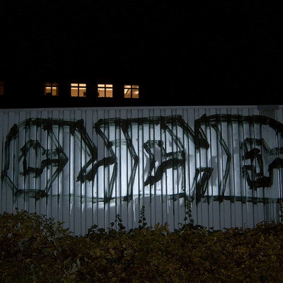 Graffiti and street art from a photo tour in Bremen including colourful sprayed tags and top-to-bottoms.