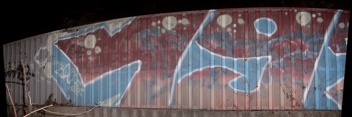 Graffiti and street art from a photo tour in Bremen including colourful sprayed tags and top-to-bottoms.