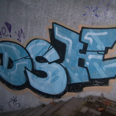 Graffiti and street art from a photo tour in Bremen including colourful sprayed tags and top-to-bottoms.