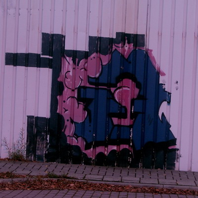 Graffiti and street art from a photo tour in Bremen including colourful sprayed tags and top-to-bottoms.
