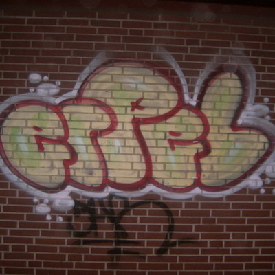 Graffiti and street art from a photo tour in Bremen including colourful sprayed tags and top-to-bottoms.