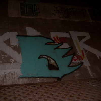 Graffiti and street art from a photo tour in Bremen including colourful sprayed tags and top-to-bottoms.