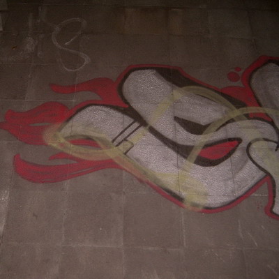 Graffiti and street art from a photo tour in Bremen including colourful sprayed tags and top-to-bottoms.