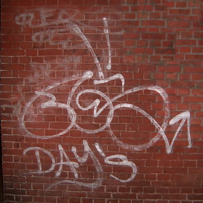 Graffiti and street art from a photo tour in Bremen including colourful sprayed tags and top-to-bottoms.