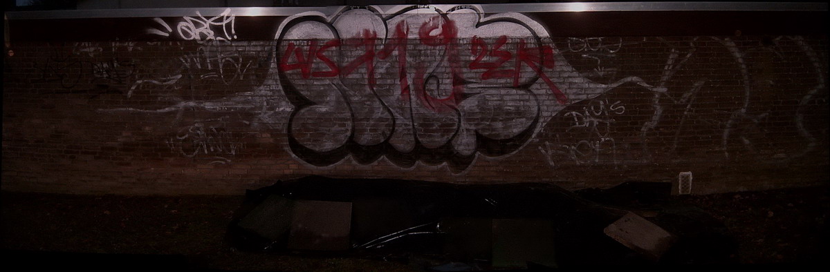 Graffiti and street art from a photo tour in Bremen including colourful sprayed tags and top-to-bottoms.