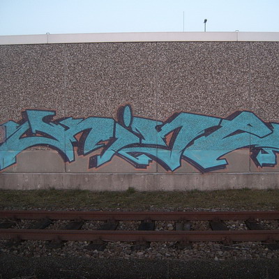 Graffiti and street art from a photo tour in Bremen including colourful sprayed tags and top-to-bottoms.