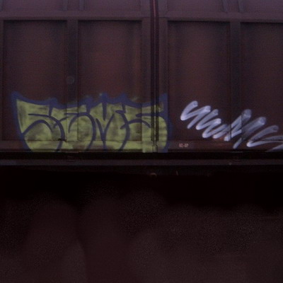 Graffiti and street art from a photo tour in Bremen including colourful sprayed tags and top-to-bottoms.