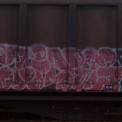 Graffiti and street art from a photo tour in Bremen including colourful sprayed tags and top-to-bottoms.
