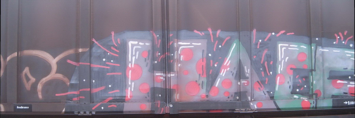 Graffiti and street art from a photo tour in Bremen including colourful sprayed tags and top-to-bottoms.