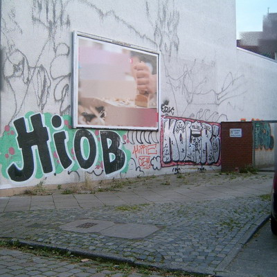 Graffiti and street art from a photo tour in Bremen including colourful sprayed tags and top-to-bottoms.