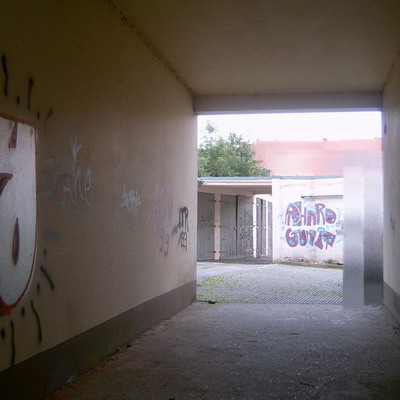 Graffiti and street art from a photo tour in Bremen including colourful sprayed tags and top-to-bottoms.