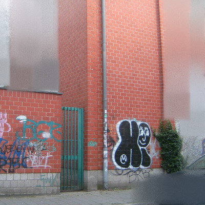 Graffiti and street art from a photo tour in Bremen including colourful sprayed tags and top-to-bottoms.