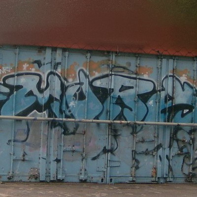 Graffiti and street art from a photo tour in Bremen including colourful sprayed tags and top-to-bottoms.