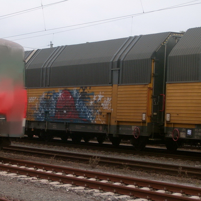 Graffiti and street art from a photo tour in Bremen including colourful sprayed tags and top-to-bottoms.
