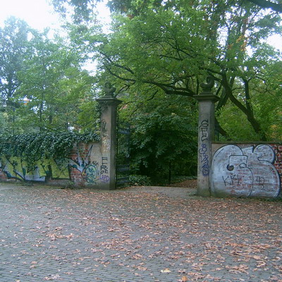 Graffiti and street art from a photo tour in Bremen including colourful sprayed tags and top-to-bottoms.