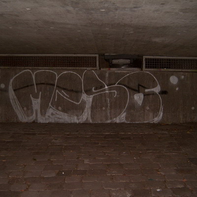 Graffiti and street art from a photo tour in Bremen including colourful sprayed tags and top-to-bottoms.