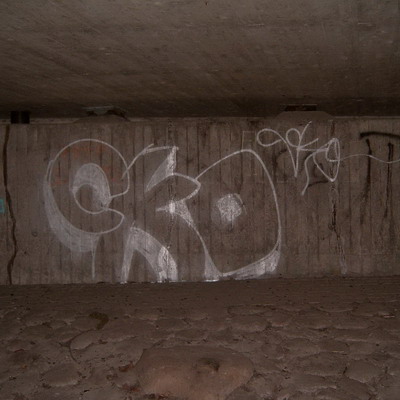 Graffiti and street art from a photo tour in Bremen including colourful sprayed tags and top-to-bottoms.