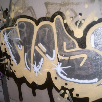 Graffiti and street art from a photo tour in Bremen including colourful sprayed tags and top-to-bottoms.