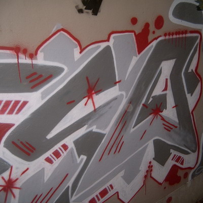 Graffiti and street art from a photo tour in Bremen including colourful sprayed tags and top-to-bottoms.
