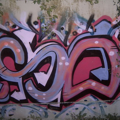 Graffiti and street art from a photo tour in Bremen including colourful sprayed tags and top-to-bottoms.