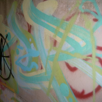 Graffiti and street art from a photo tour in Bremen including colourful sprayed tags and top-to-bottoms.