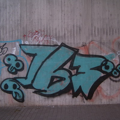 Graffiti and street art from a photo tour in Bremen including colourful sprayed tags and top-to-bottoms.