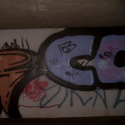 Graffiti and street art from a photo tour in Bremen including colourful sprayed tags and top-to-bottoms.
