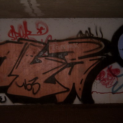 Graffiti and street art from a photo tour in Bremen including colourful sprayed tags and top-to-bottoms.