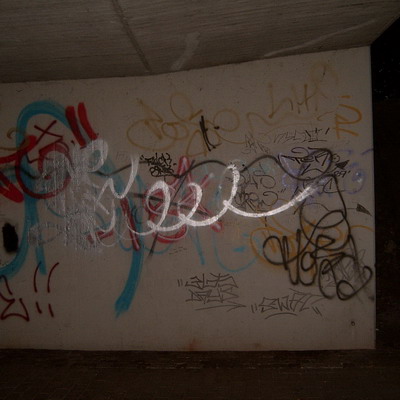 Graffiti and street art from a photo tour in Bremen including colourful sprayed tags and top-to-bottoms.
