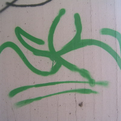Graffiti and street art from a photo tour in Bremen including colourful sprayed tags and top-to-bottoms.