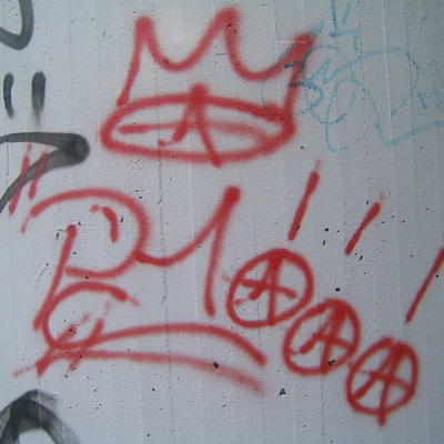 Graffiti and street art from a photo tour in Bremen including colourful sprayed tags and top-to-bottoms.