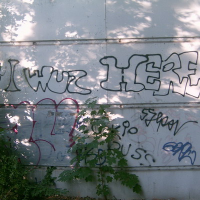 Graffiti and street art from a photo tour in Bremen including colourful sprayed tags and top-to-bottoms.